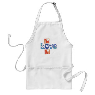 Avental Amo-Te Mãe Aprons