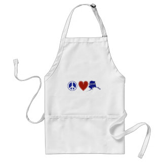 Avental Amor Alaska da paz