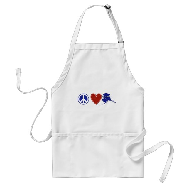 Avental Amor Alaska da paz (Frente)