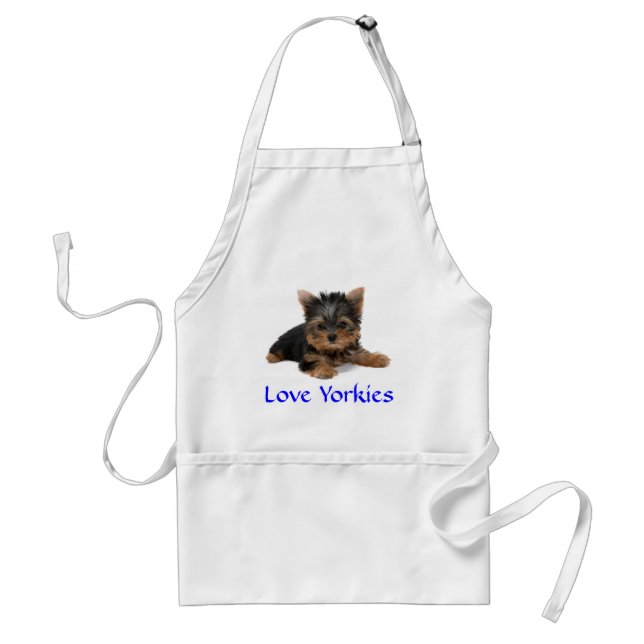Avental Amor Yorkies Puppy Apron (Frente)