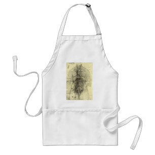 Avental Anatomia Humana de Leonardo da Vinci, Torso Femini