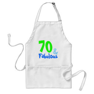 Avental Aniversário de néon fabuloso