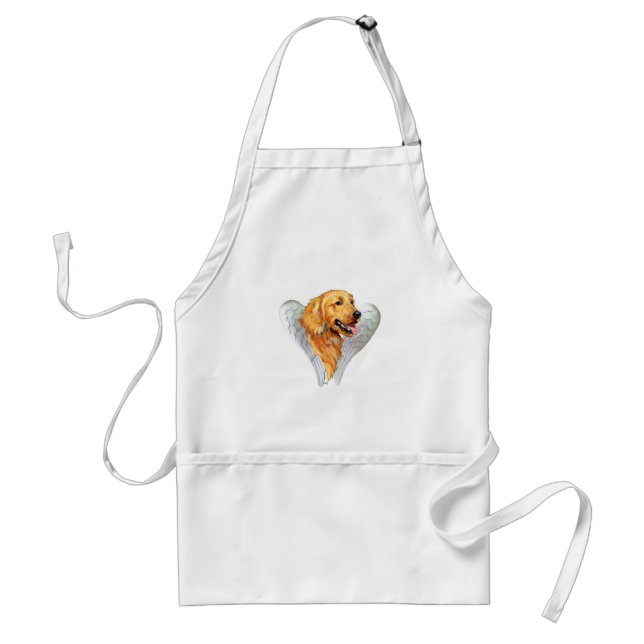 Avental Anjo do Golden Retriever (Frente)