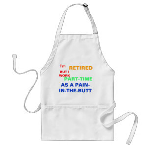 AVENTAL APOSENTADO ENGRAÇADO