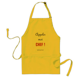 Avental APPELEZ-MOI CHEF Apron