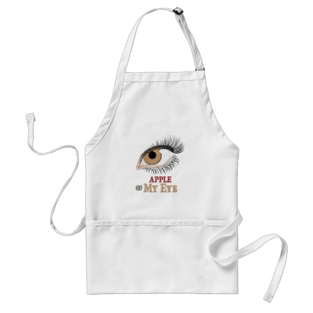 Avental Apple of My Olashes Art Apron (Frente)
