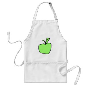 Avental Apple verde