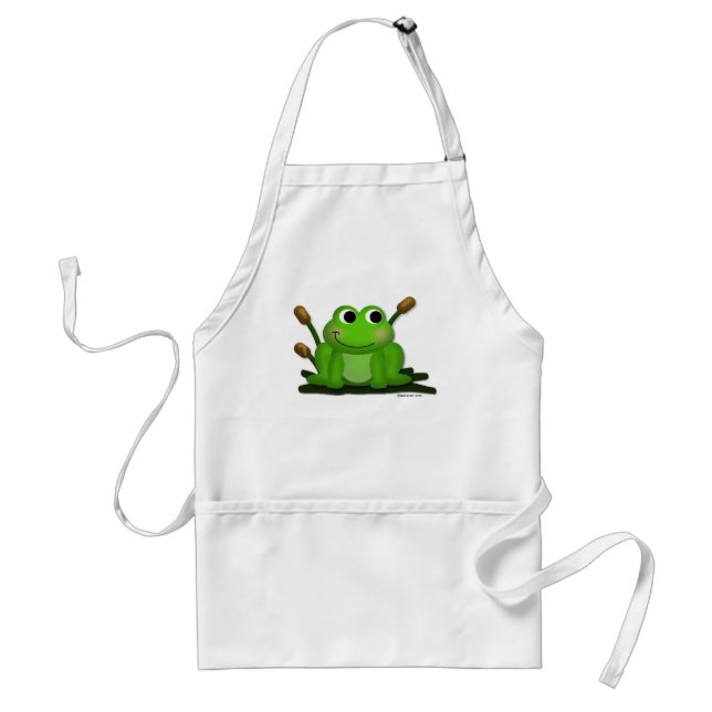 Avental Apron Adorable Froggy Kitchen (Frente)