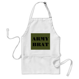 Avental Apron Army Brat