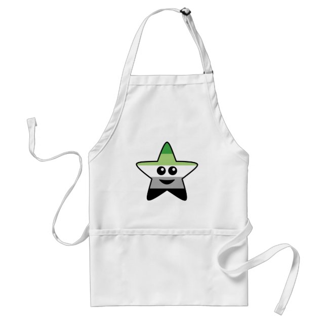 Avental Apron Aromântico Star (Frente)
