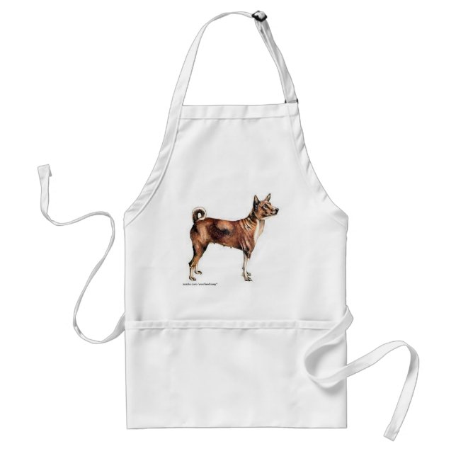 Avental Apron: Basenji (Frente)