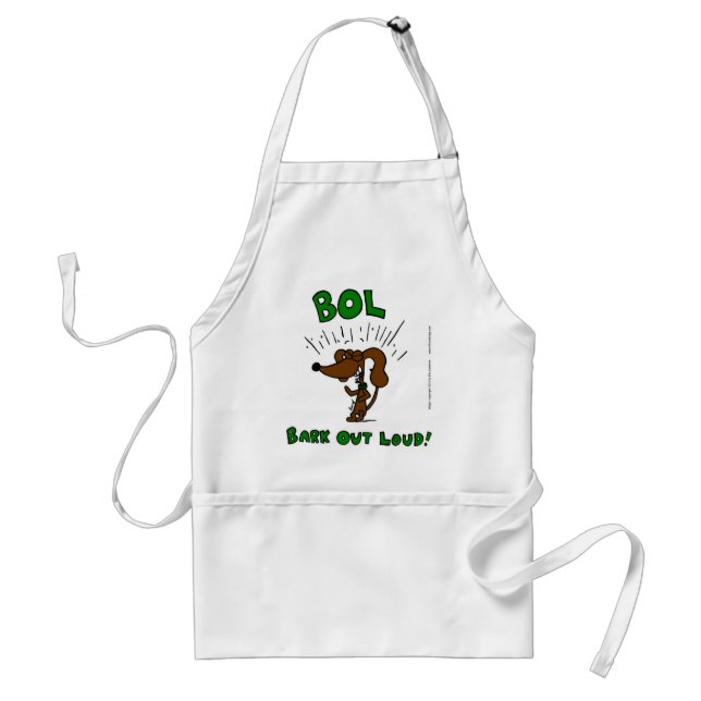 Avental Apron "BOL Latido Out Loud" (Frente)