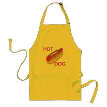 APRON CHEFS APRON PARA CÃO QUENTE AMARELO