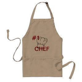 AVENTAL APRON CHEFS APRON PARA CHEF KHAKI #1