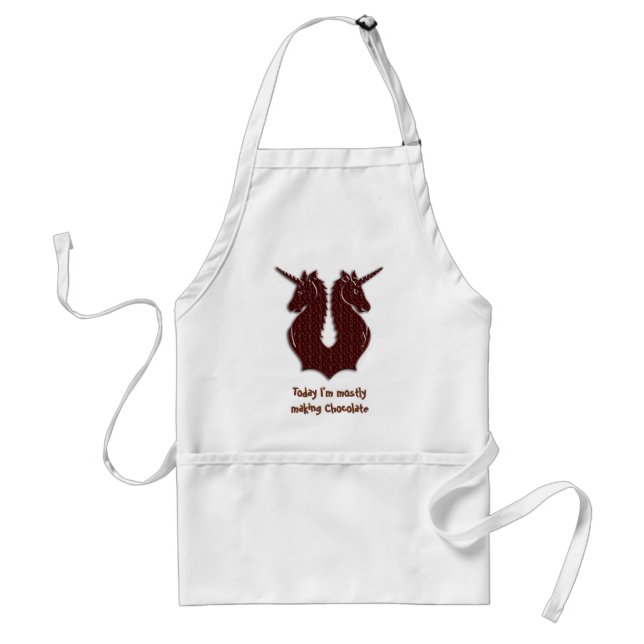 Avental Apron Chocolate Unicorns (Frente)