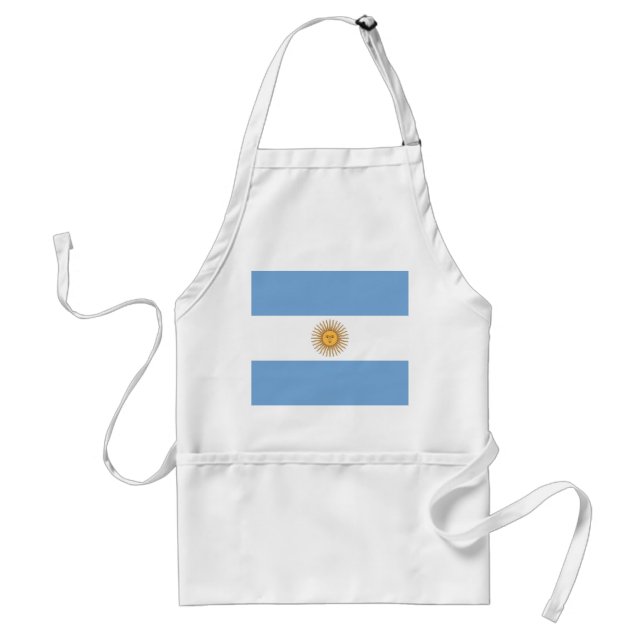 Avental Apron com Bandeira da Argentina (Frente)