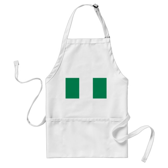 Avental Apron com Bandeira da Nigéria (Frente)