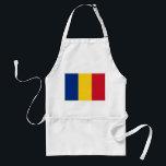 Avental Apron com Bandeira da Romênia<br><div class="desc">Adicione um toque de orgulho romeno à sua experiência de cozinhar com a nossa placa exclusiva com a bandeira da Romênia! Feito com muita atenção aos detalhes, este avental é mais do que apenas um acessório funcional da cozinha; é uma celebração do patrimônio culinário e do orgulho cultural da Romênia....</div>