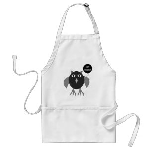 Avental Apron, Cozinhar de Coruja do Halloween