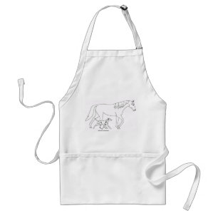 Avental Apron: Dalmaciano e Cavalo