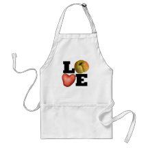Apron de Batata Coração da Coleção de AMES