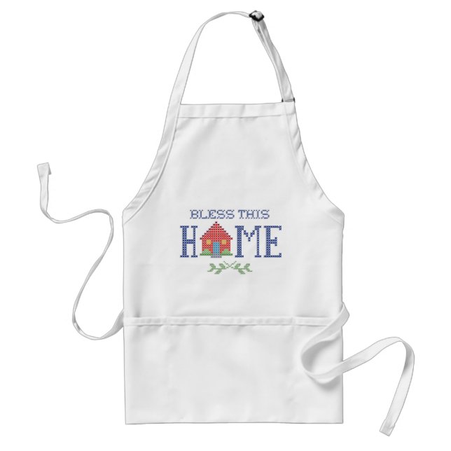 Avental Apron De Bless This Home (Frente)