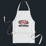 Avental Apron de CHURRASCO Humorístico para homens | cozin<br><div class="desc">Apron de CHURRASCO Humorístico para homens | cozinhar do homem de aviso. Bela ideia de presente de aniversário para cozinheiro,  cozinheiro,  pai,  tio,  avô etc. Prons de cozinha personalizados em amarelo branco e bege.</div>