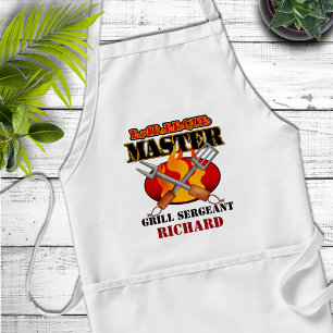 Avental Apron de CHURRASCO Personalizado Barbeque Mestre