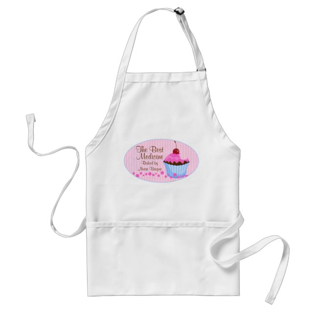 Avental Apron de Cupcake de Bakery Personalizado (Frente)