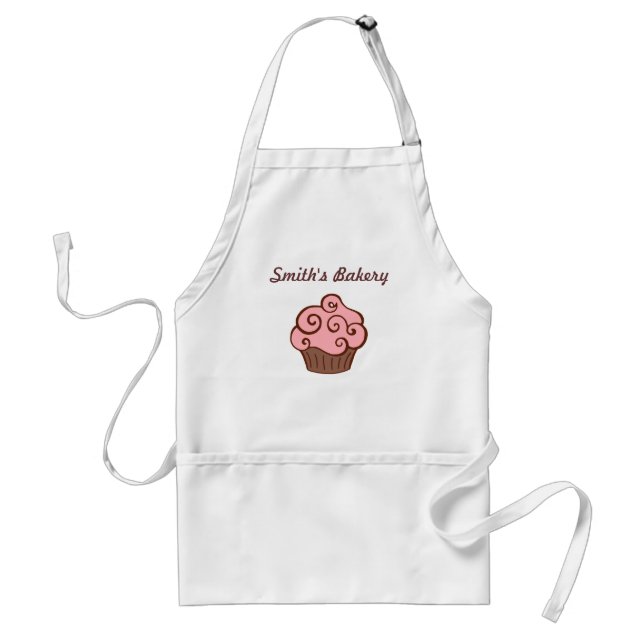 Avental Apron de Cupcake Personalizado (Frente)