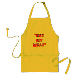 Avental APRON de US$ 19,95 "COMER MINHA CARNE"