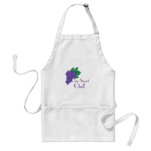 Avental Apron De Uvas (Frente)