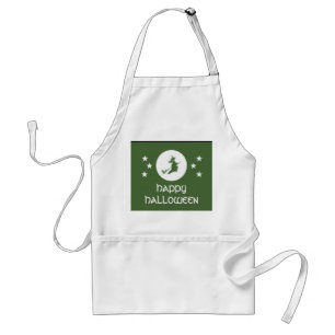 Avental Apron do Halloween, Verde