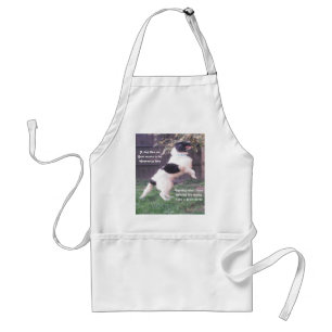 Avental Apron Dog Horse Poem Por Ladee Basset