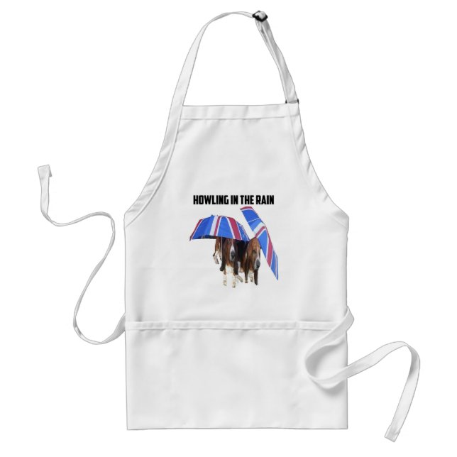 Avental Apron Howling Na Chuva (Frente)
