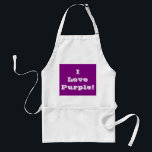 Avental Apron I Ama Roxo<br><div class="desc">Apron I Ama Roxo</div>