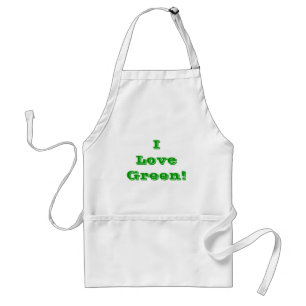Avental Apron I Love Green