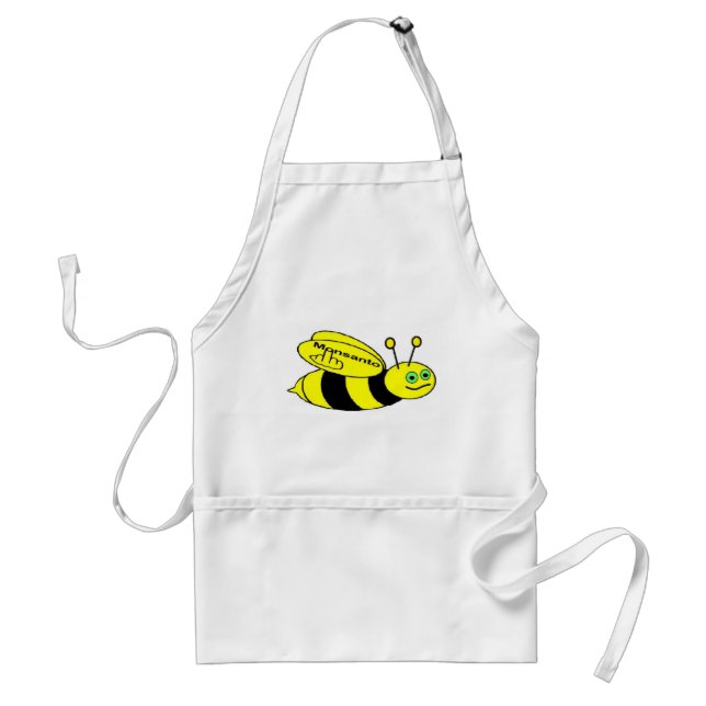 Avental Apron Monsanto Bee Sacudir (Frente)