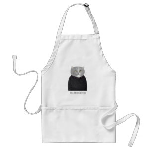 Avental Apron Padrão HOUSEKEEPER CAT