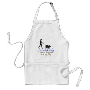 Avental Apron Paw-some para Dog Lovers