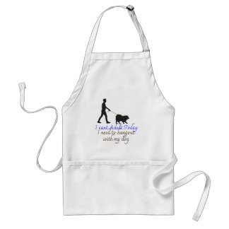 Avental Apron Paw-some para Dog Lovers