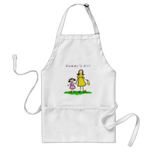 Avental Apron Personalizado de Menina da múmia - Família