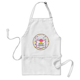 Avental Apron Personalizado do Chapéu do Cupcake e Baker