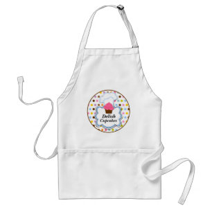 Avental Apron Personalizado do Chapéu do Cupcake e Baker