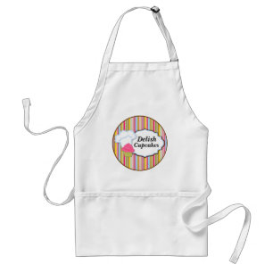 Avental Apron Personalizado do Chapéu do Cupcake e Baker