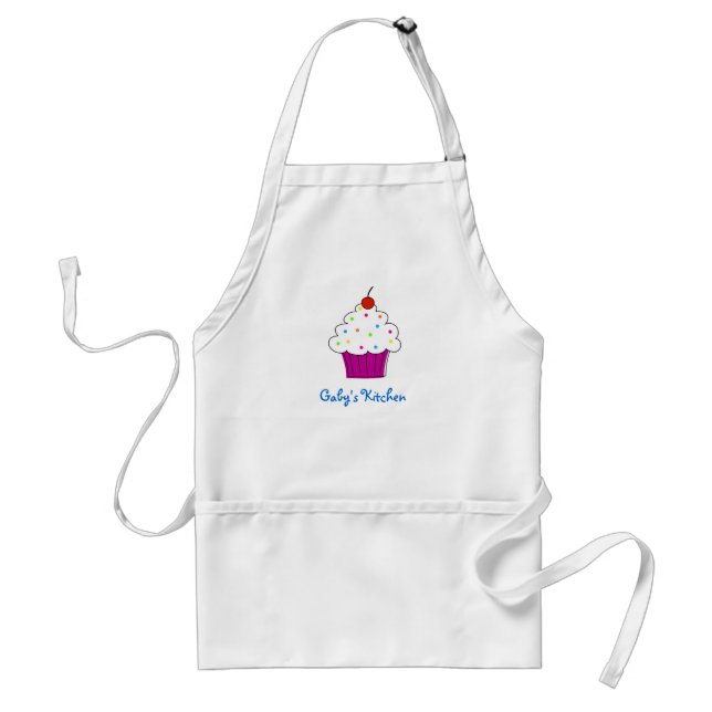 Avental Apron Personalizado do Cupcake (Frente)