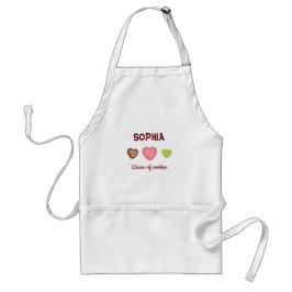 Avental Apron personalizado para cozinheiros de pastelaria
