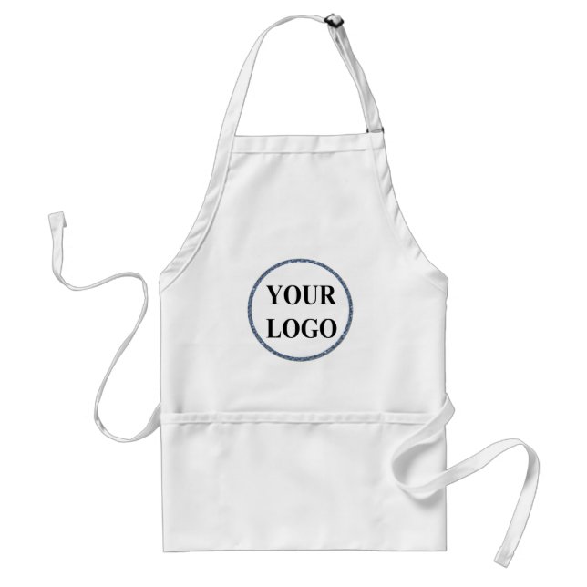Avental Apron Personalizado Para Mulheres Chef Azul Femini (Frente)