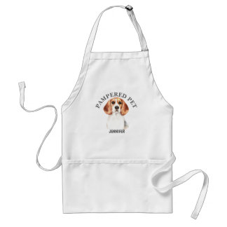 Avental Apron Personalizado para o Groomer de Pet Beagle