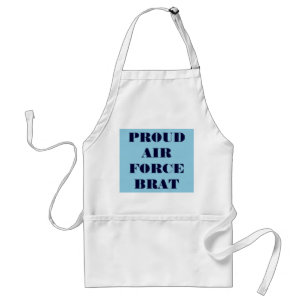 Avental Apron Proud Air Force Brat